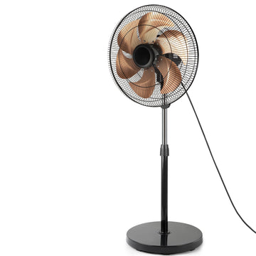18 Inch DC Oscillating Metal Stand Pedestal Fan