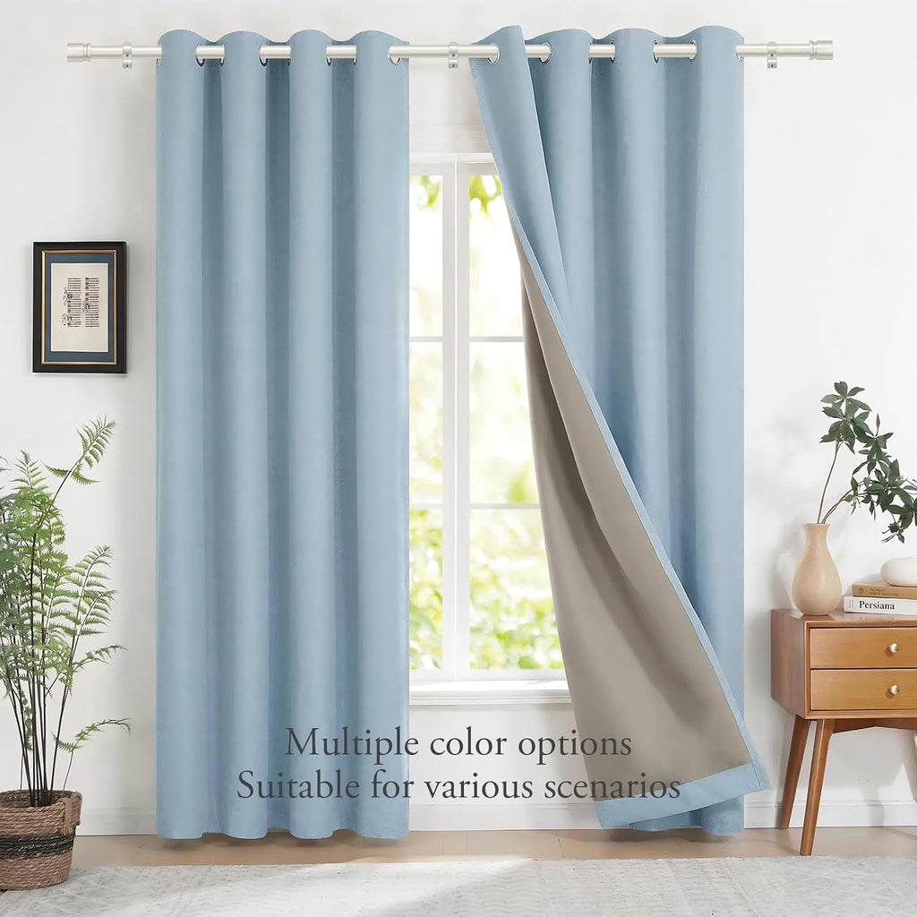 Curtain Rods for Windows 16 to 88 Inches Adjustable Length 1 Inch Diameter Window Curtain Rod with Aluminium End Cap