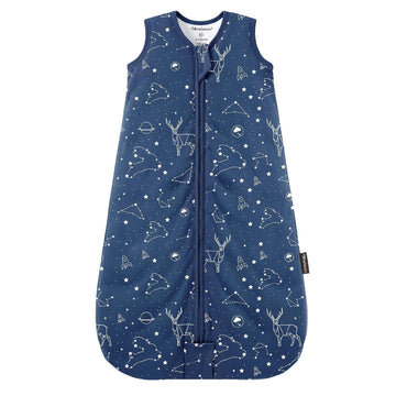 Sleep Sack Baby Winter Wearable Blanket with Way Zipper,2.5 TOG Cotton Sleep Sack Unisex(Navy Blue, )