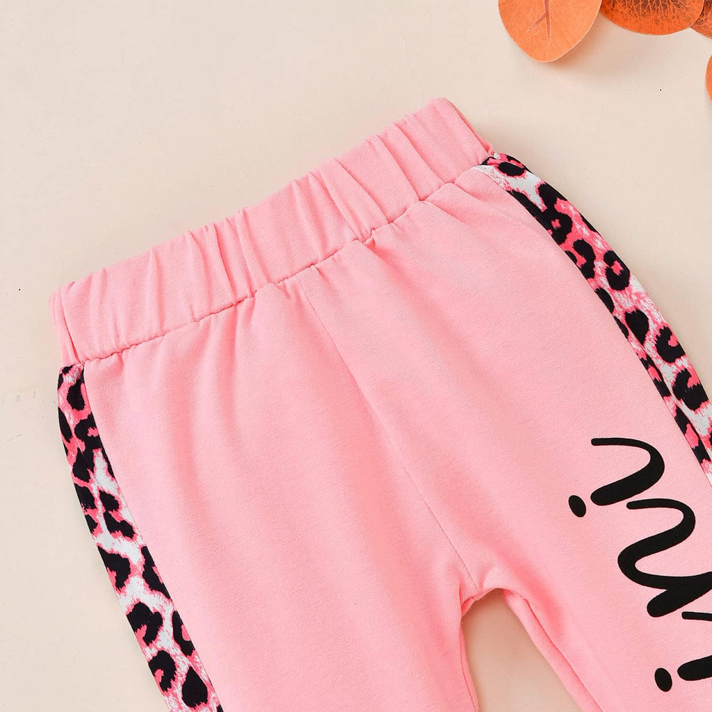 Baby Girl Long Sleeve Infant Hoodie Romper Pants Outfit
