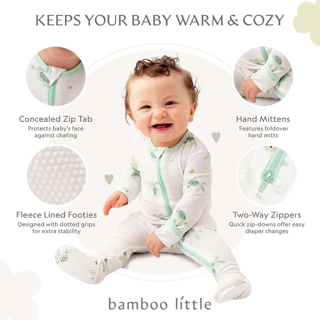 Soft Baby Clothes Footie Pajamas