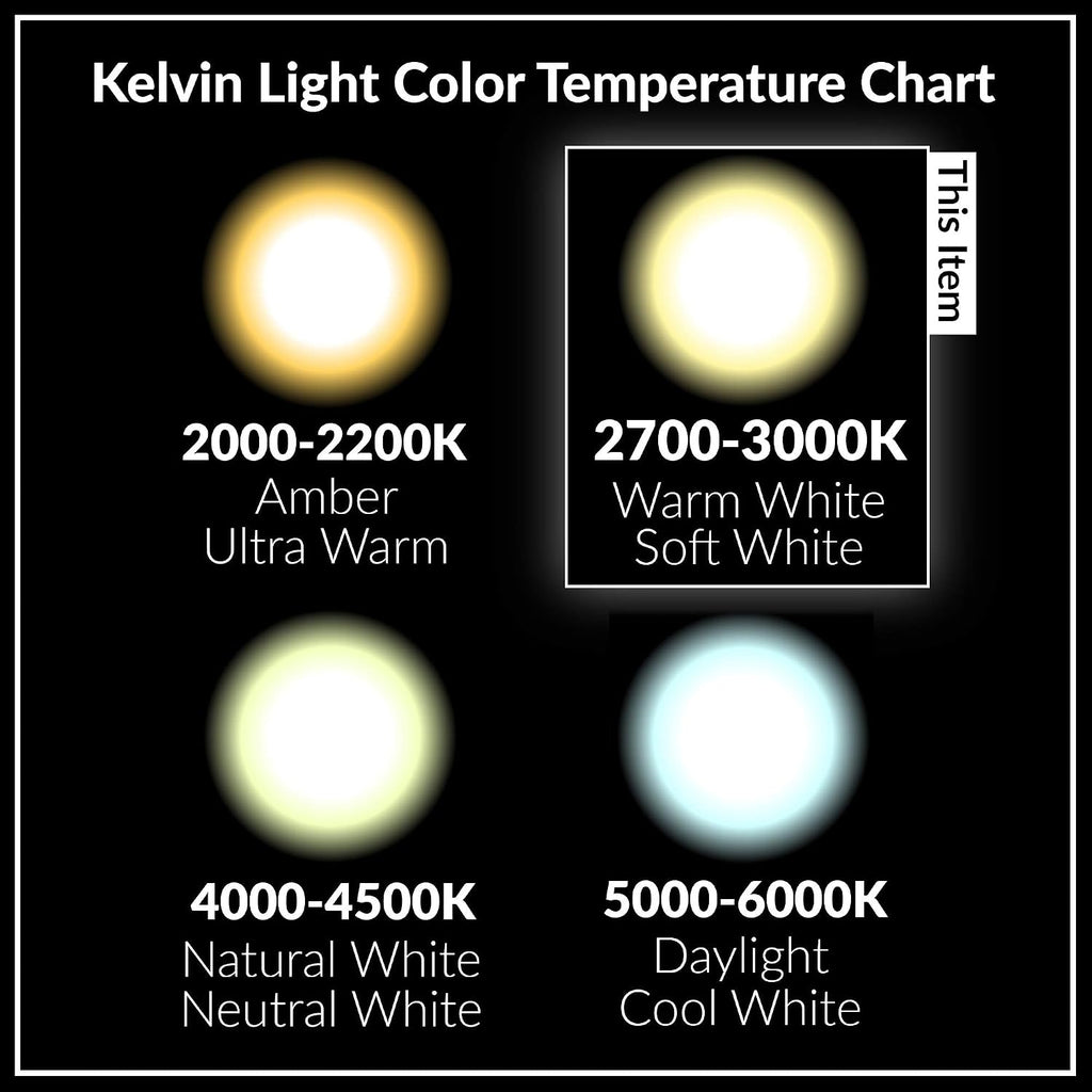 Incandescent Appliance Light Bulb A15 40W E26 2700K, 6 Pack