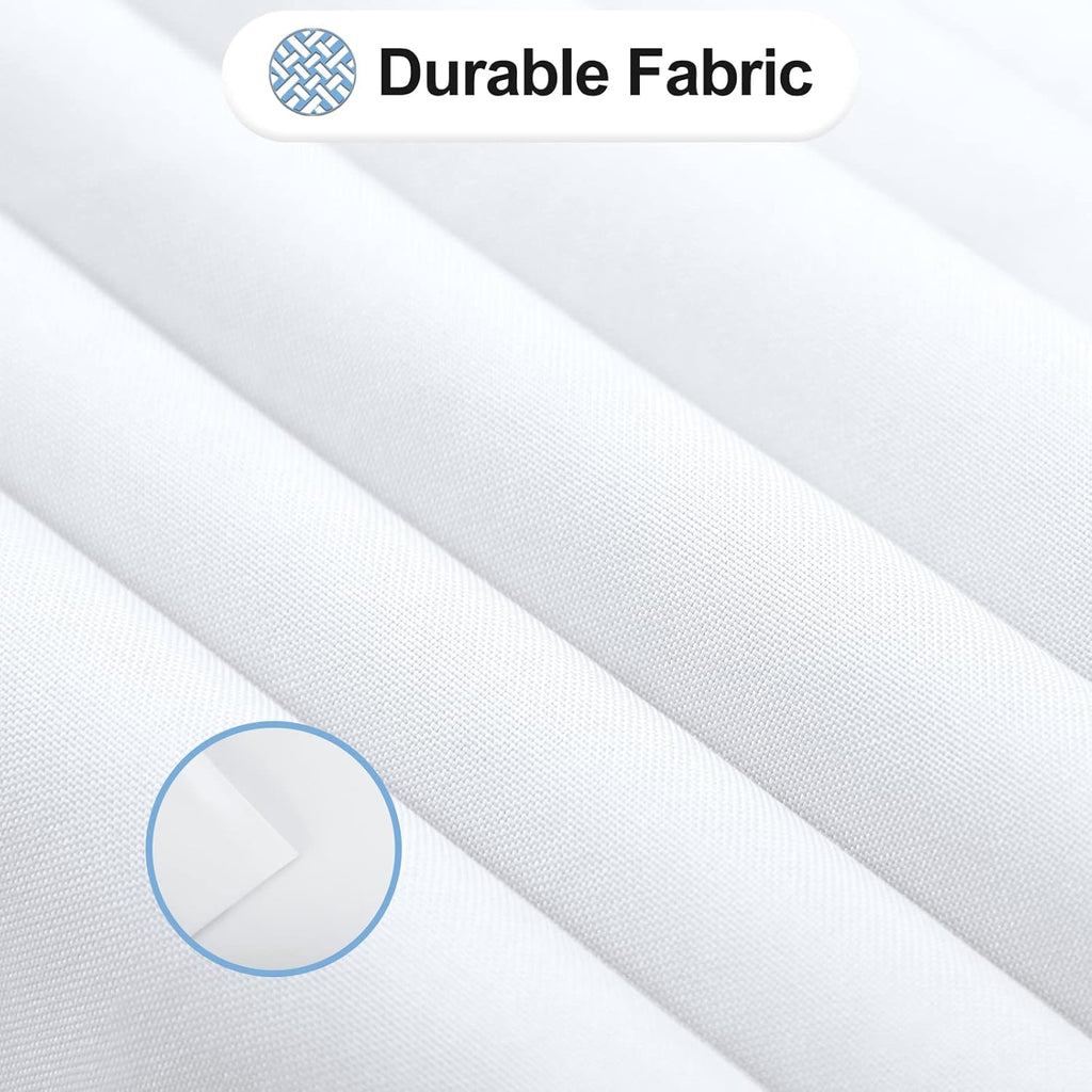 Waterproof Outdoor Curtains | Privacy Sun Blocking Outside Curtain Set for Porch, Pergola and Cabana 110 x 108 inch