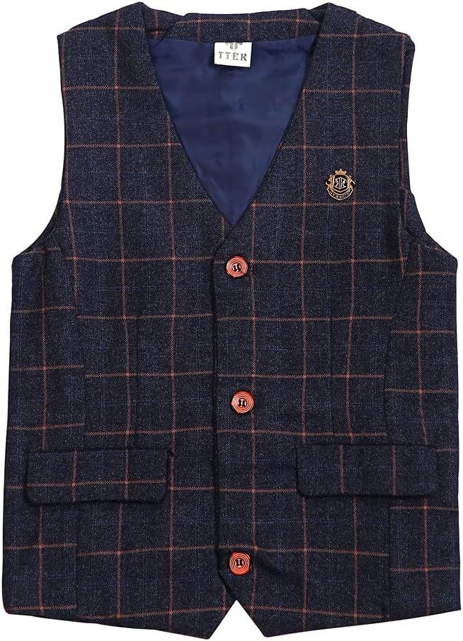 Baby Vintage Style and Wedding Tuxedo Waistcoat Outfit Suit