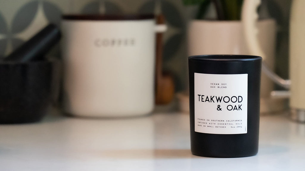Co | Masculine Aromas | Small Batch | Soy Wax | 40 Hours | Scented Mens Candles with Natural Essential Oils | Vegan