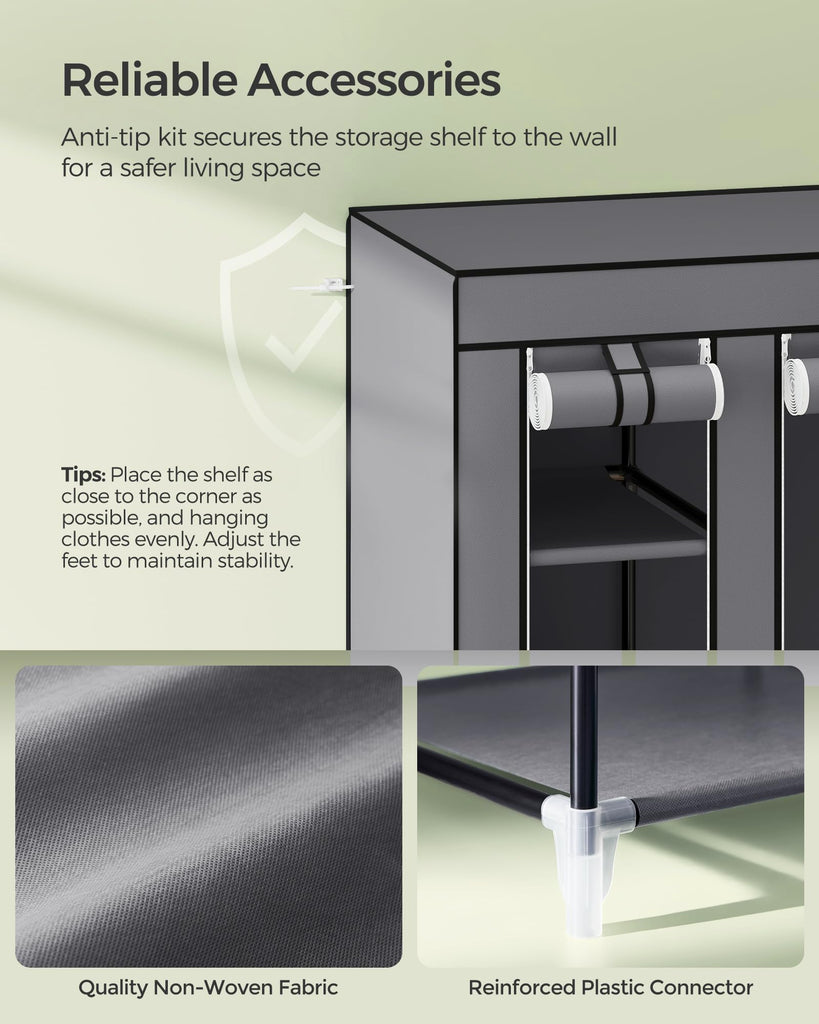Closet Wardrobe, Portable Closet, Clothes Storage Organizer