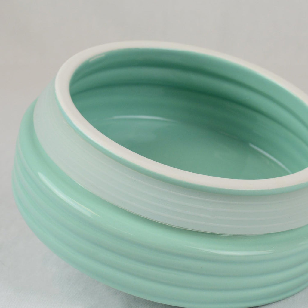 Kitchen Accessories Collection Ceramics, Cookie Jar, Aqua