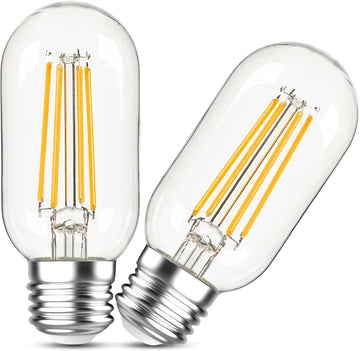 Dimmable T45/T14 E26 LED Bulbs 60Watt for Ceiling Fan Wall Scones
