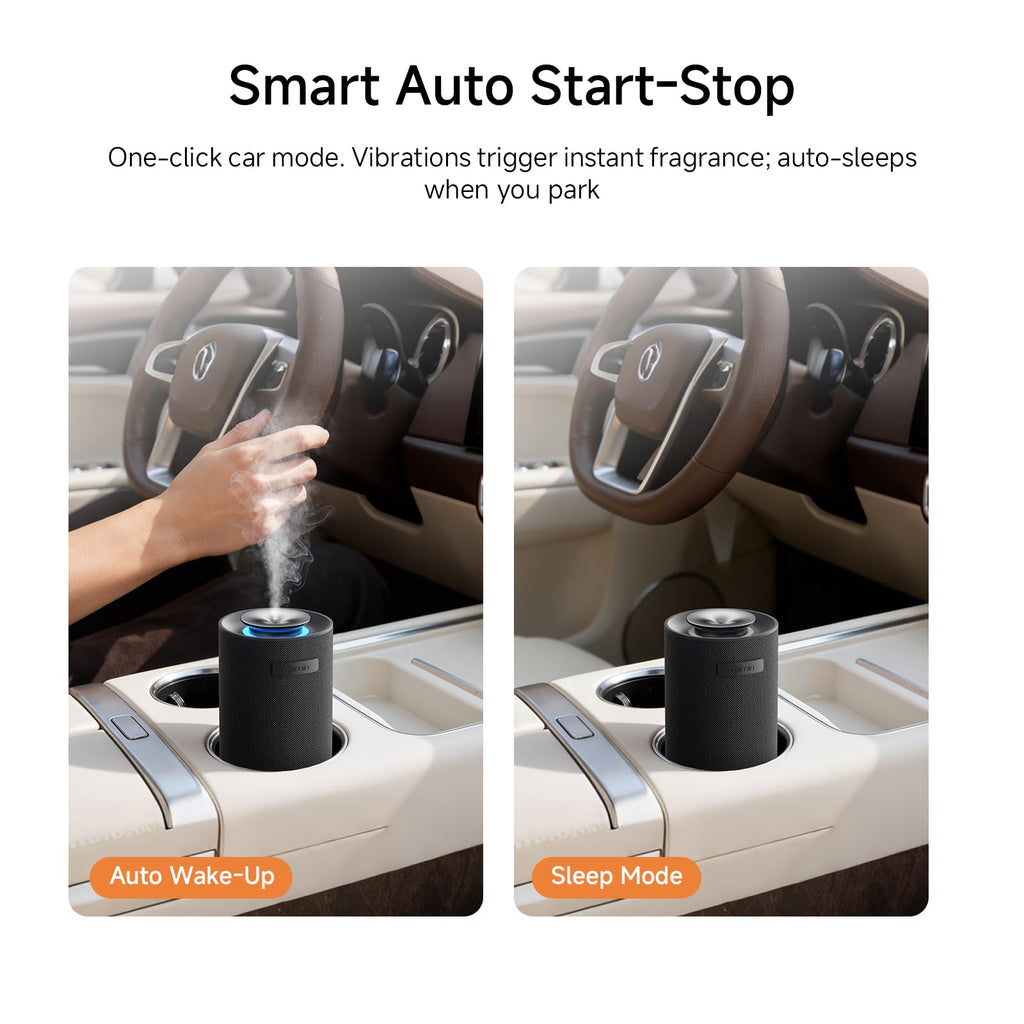 Smart Auto Start-Stop Car Air Diffuser Waterless Scent Machine