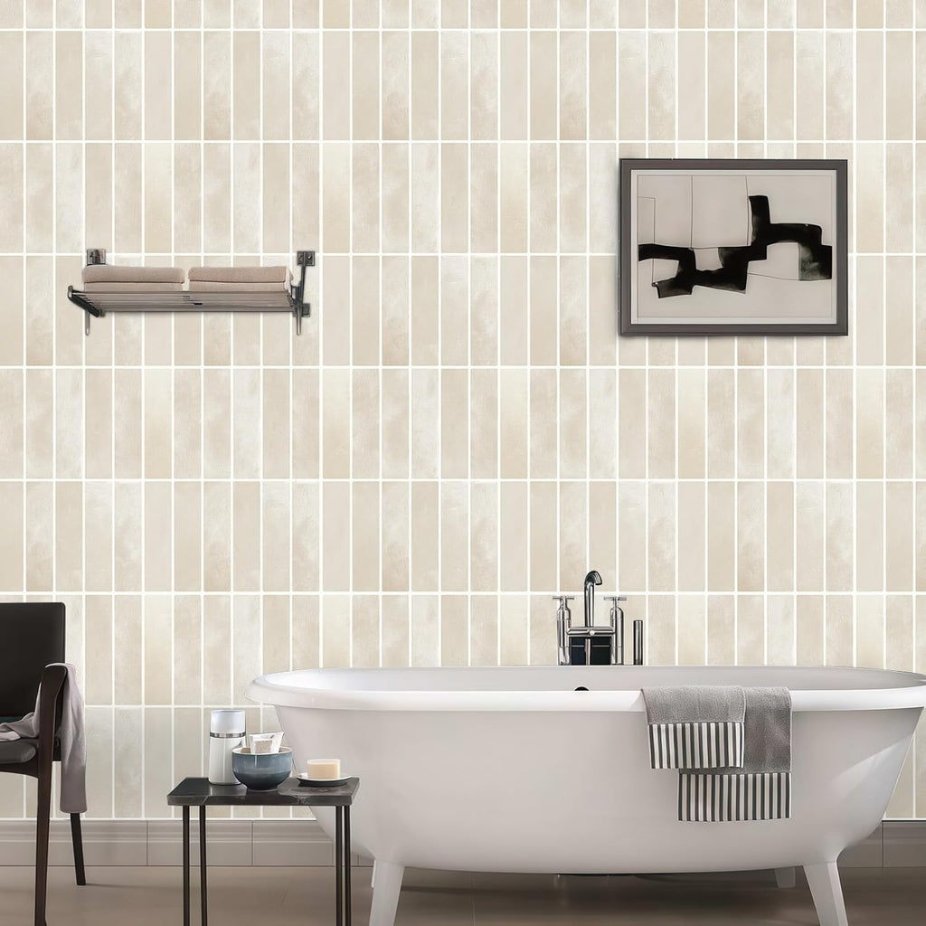 10 Pack Peel and Stick Backsplash Tiles, Waterproof 3D Stickers