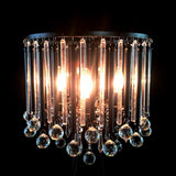 KU300168 Unique Romance Crystal Tripod Floor Lamp Black Suitable,Coffee Shop,4 Lights