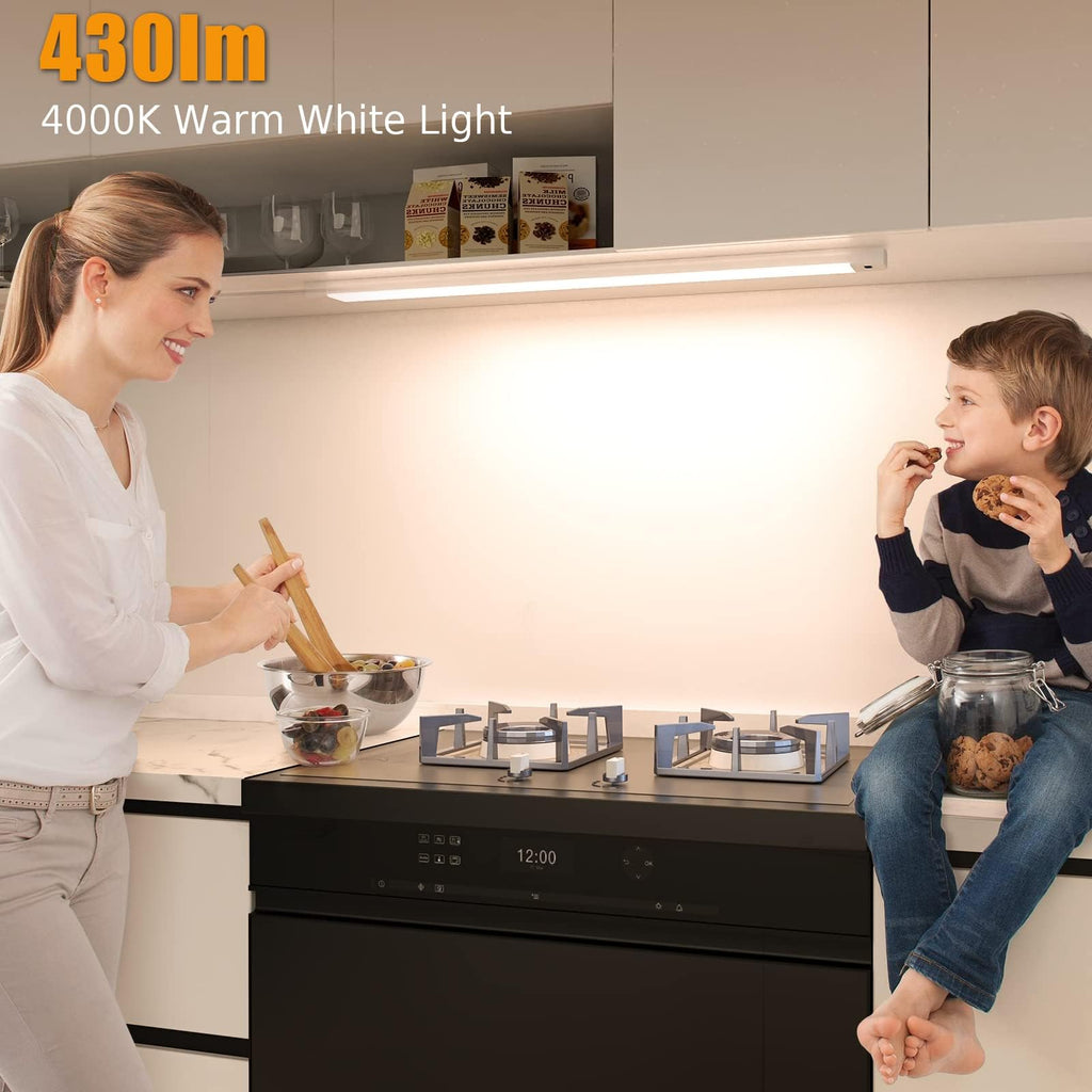 16 Inch Under Cabinet Lights with Hand Wave,Plug and Play