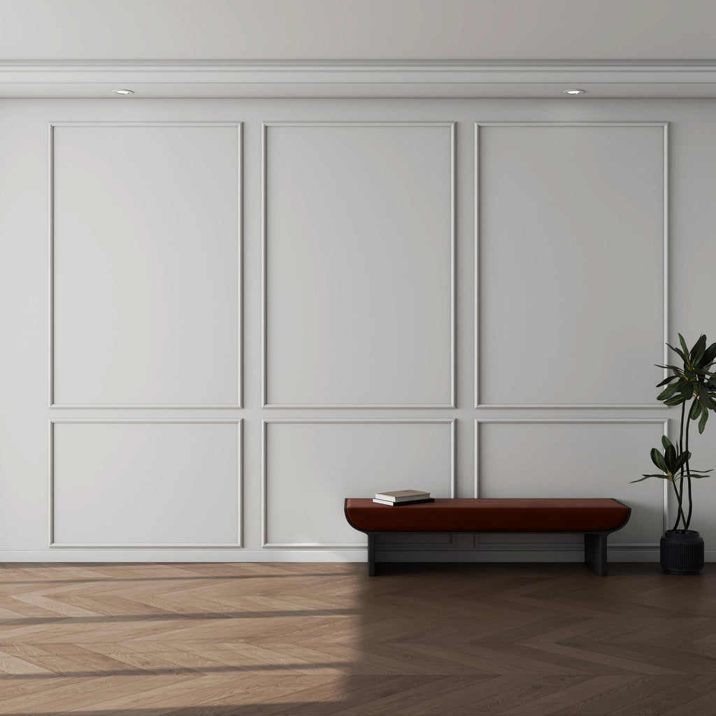 6set Peel and Stick Wall Molding Kit 3D Premade, 39x63in