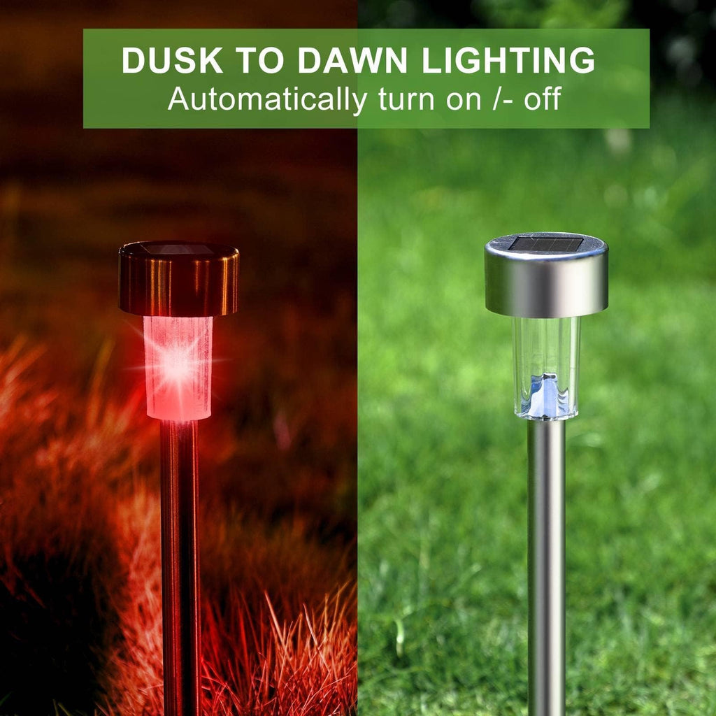 Solar Lights Outdoor Waterproof, Solar Garden Lights, Multicolor, 16Pack
