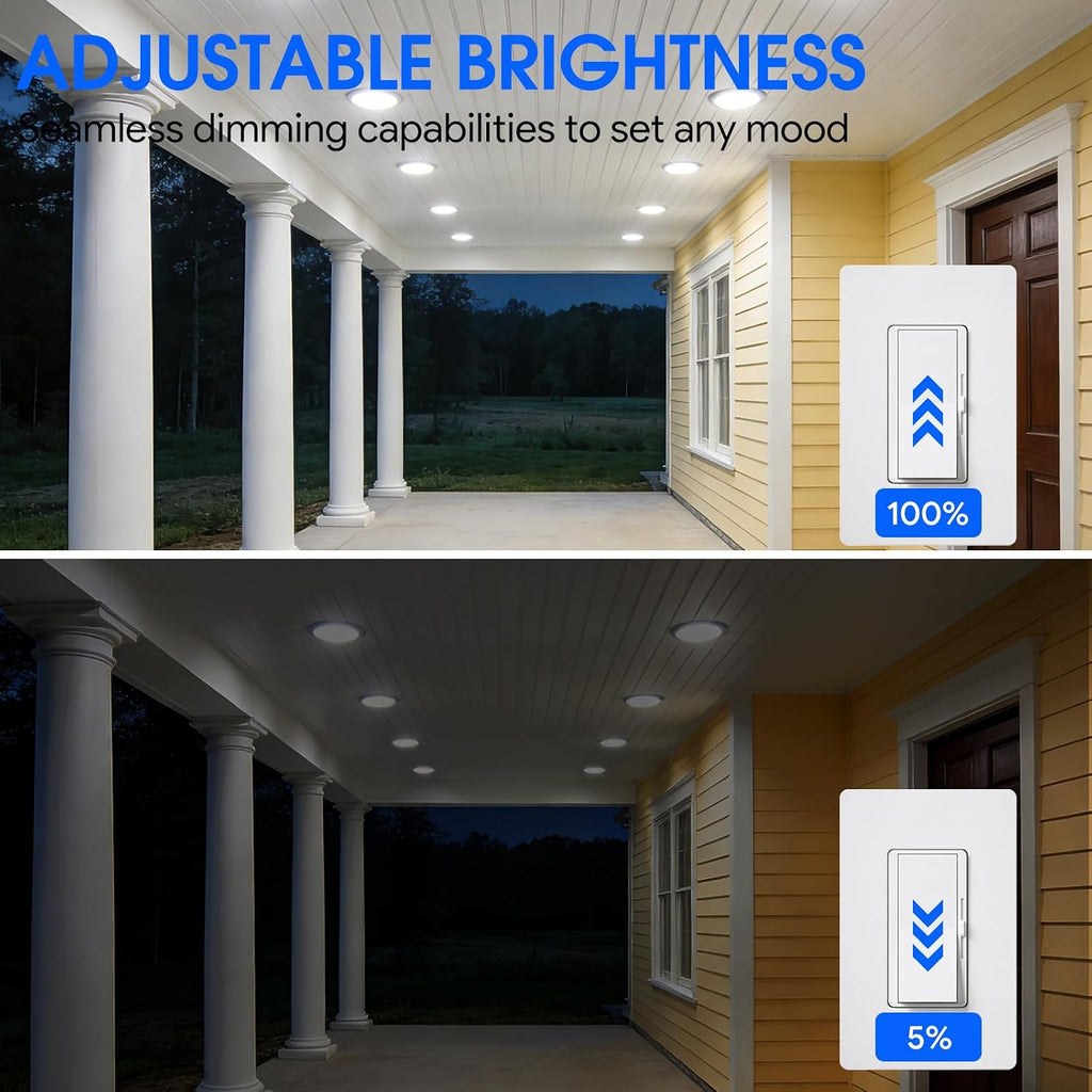 Energetic 5000K 1800 LM LED Flood PAR38 Light Bulb, 15W=150W, Wet Rated