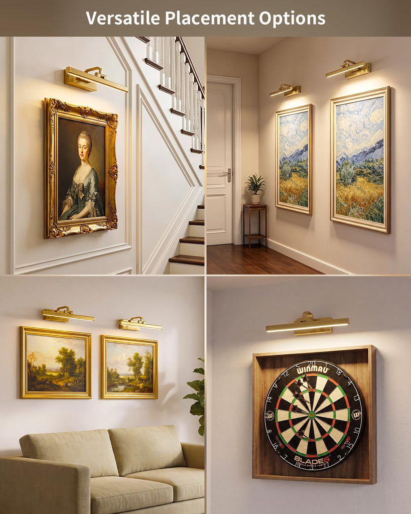 Battery Operated Picture Light for Wall, LED Art Light