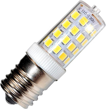 E17 Base 43 SMD 2835 LED Light Bulb Dimmable 110V Cool White Compatible with Microwave, Refrigerator, Kitchen Vent