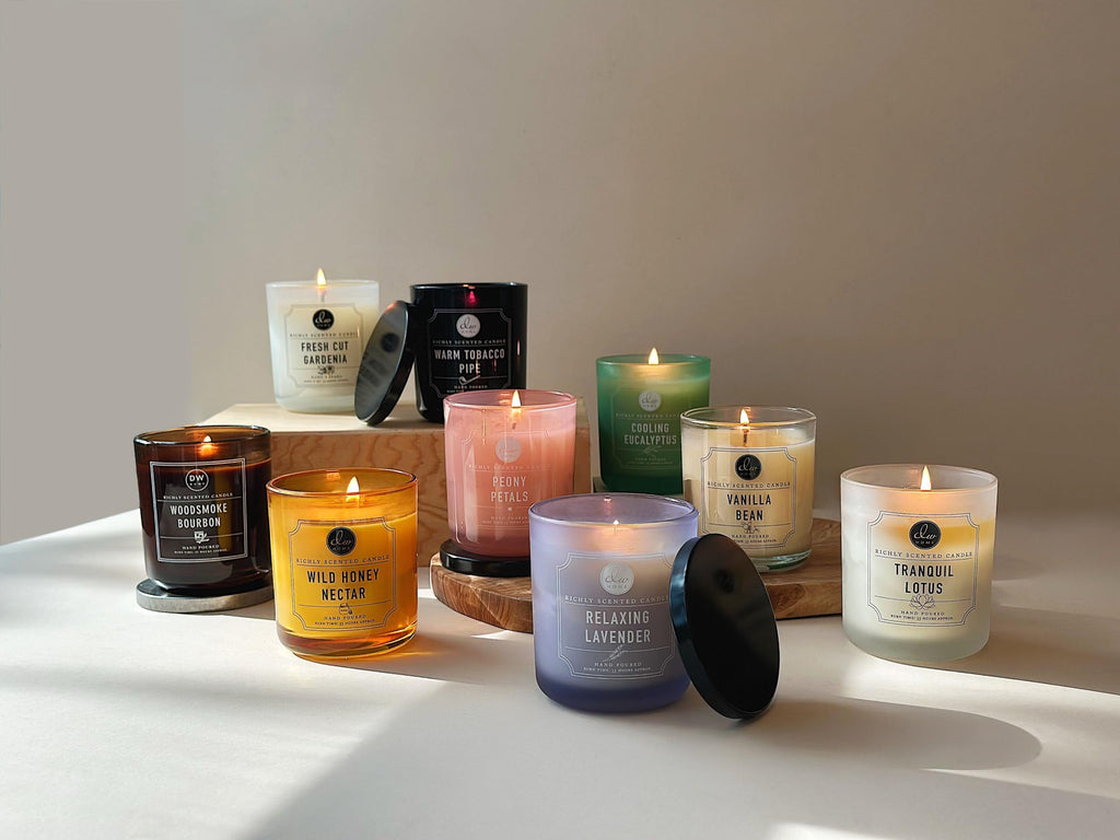 Apple Honey Butter Scented Candle, 15 oz, Large Double Wick Candle Jar, Up to 56H Burn Time, Luxury Scented Candle