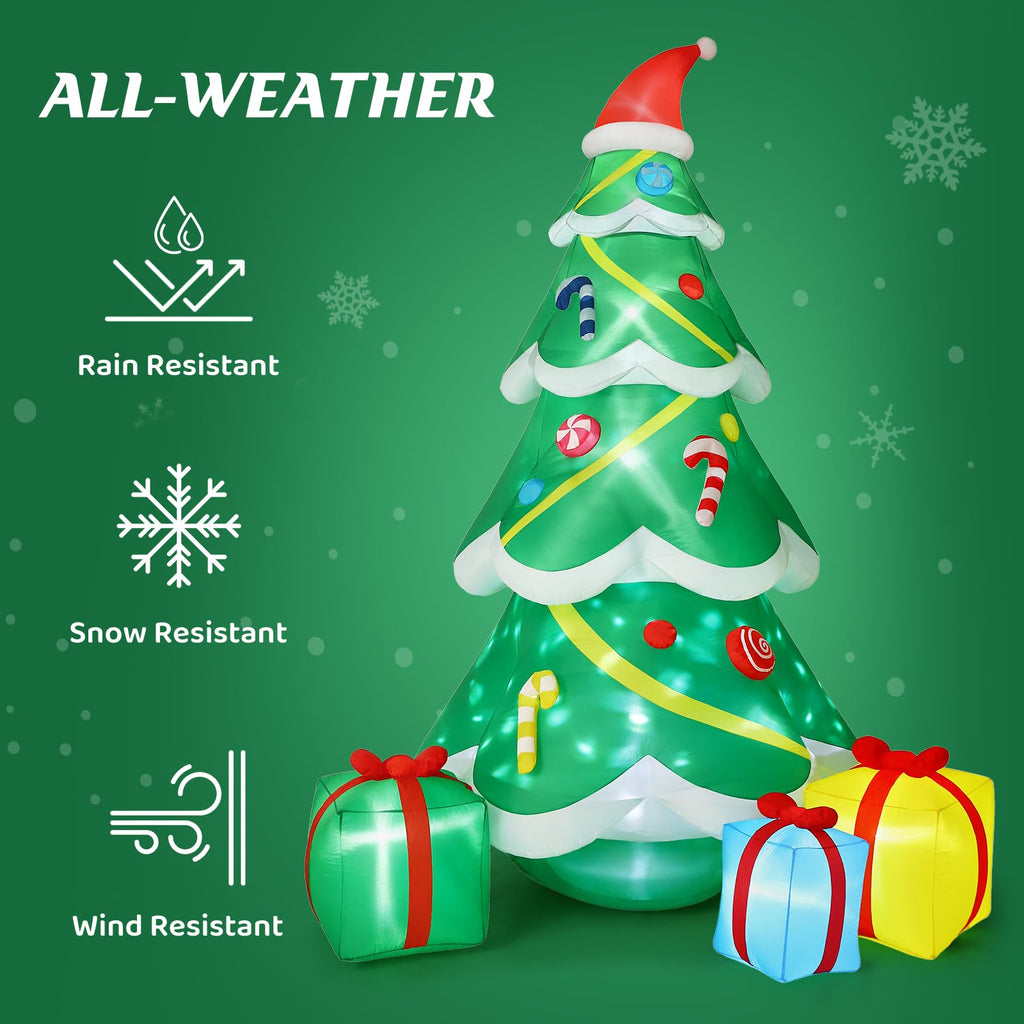 12FT Giant Christmas Tree Inflatables Outdoor Decorations