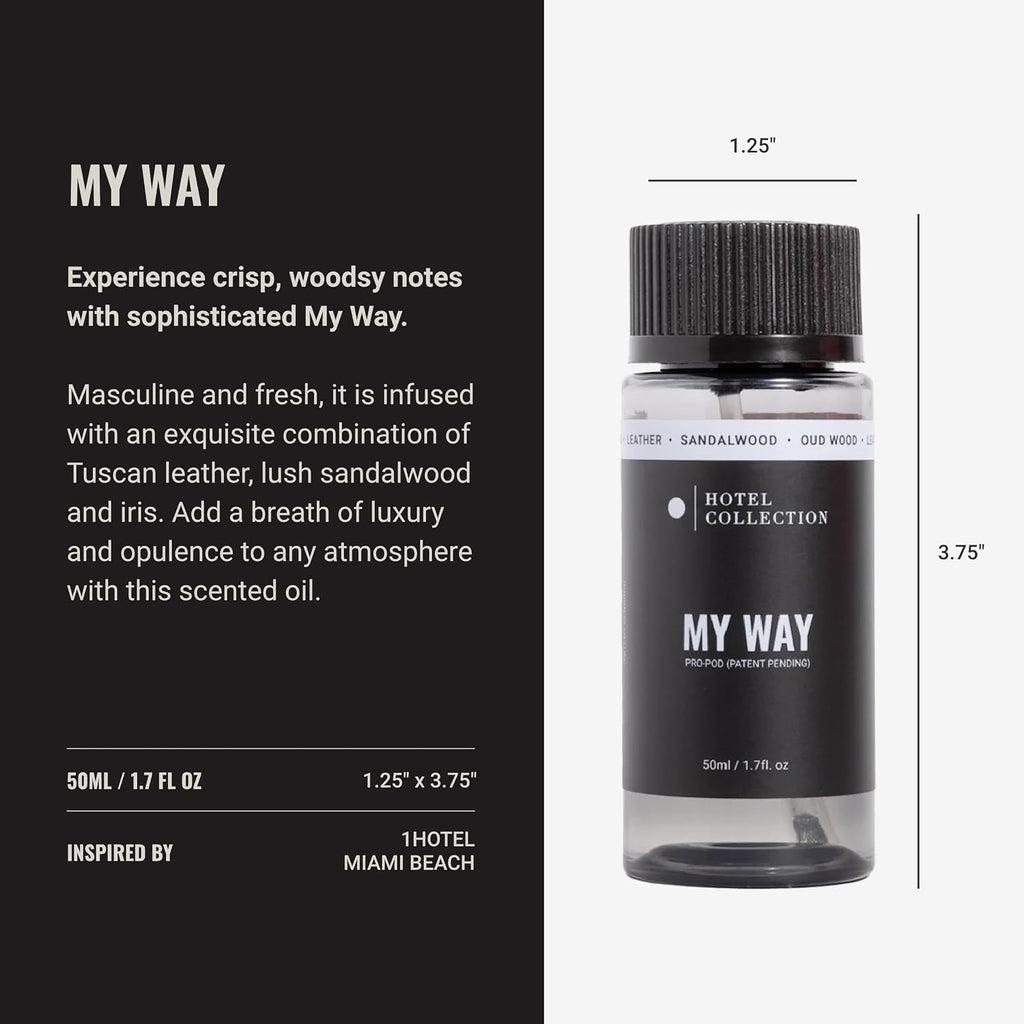 My Way Pro-Pod Fragrance Oil Diffusers, 50 mL - Set of 17