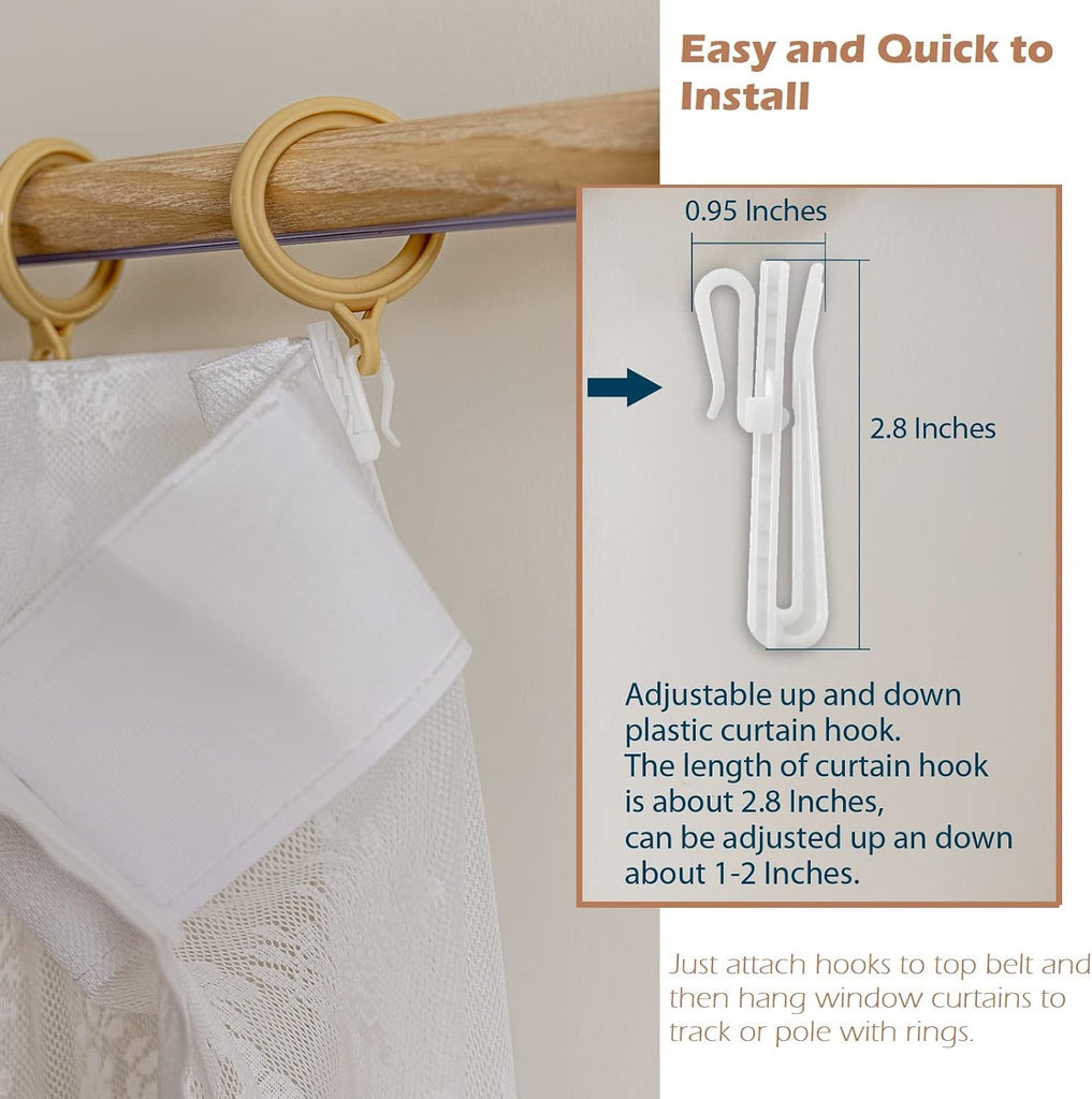 White Lace Sheer Curtains 96 Inches Long Luxury Light Filtering White Drapes Window Treatment for Living Room Bedroom