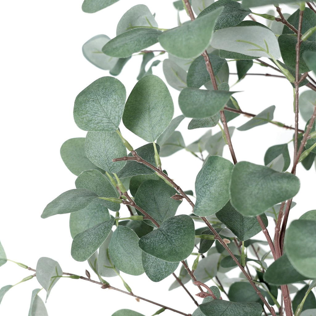 6FT Artificial Eucalyptus Tree Indoor, Tall Faux Eucalyptus Plant with Pot