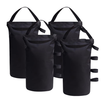 Canopy Weight Bags 200 lbs, Heavy Duty 1680D Tent Weights Sand Bags for Canopy Legs, Outdoor Sandbag Weights for Sun