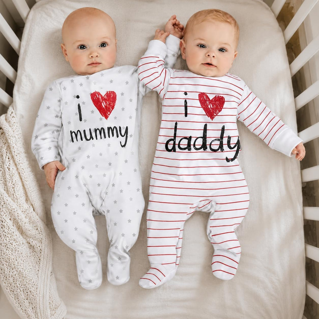 Unisex Baby Footed Pajamas,100% Cotton Sleepers for Boys and Girls