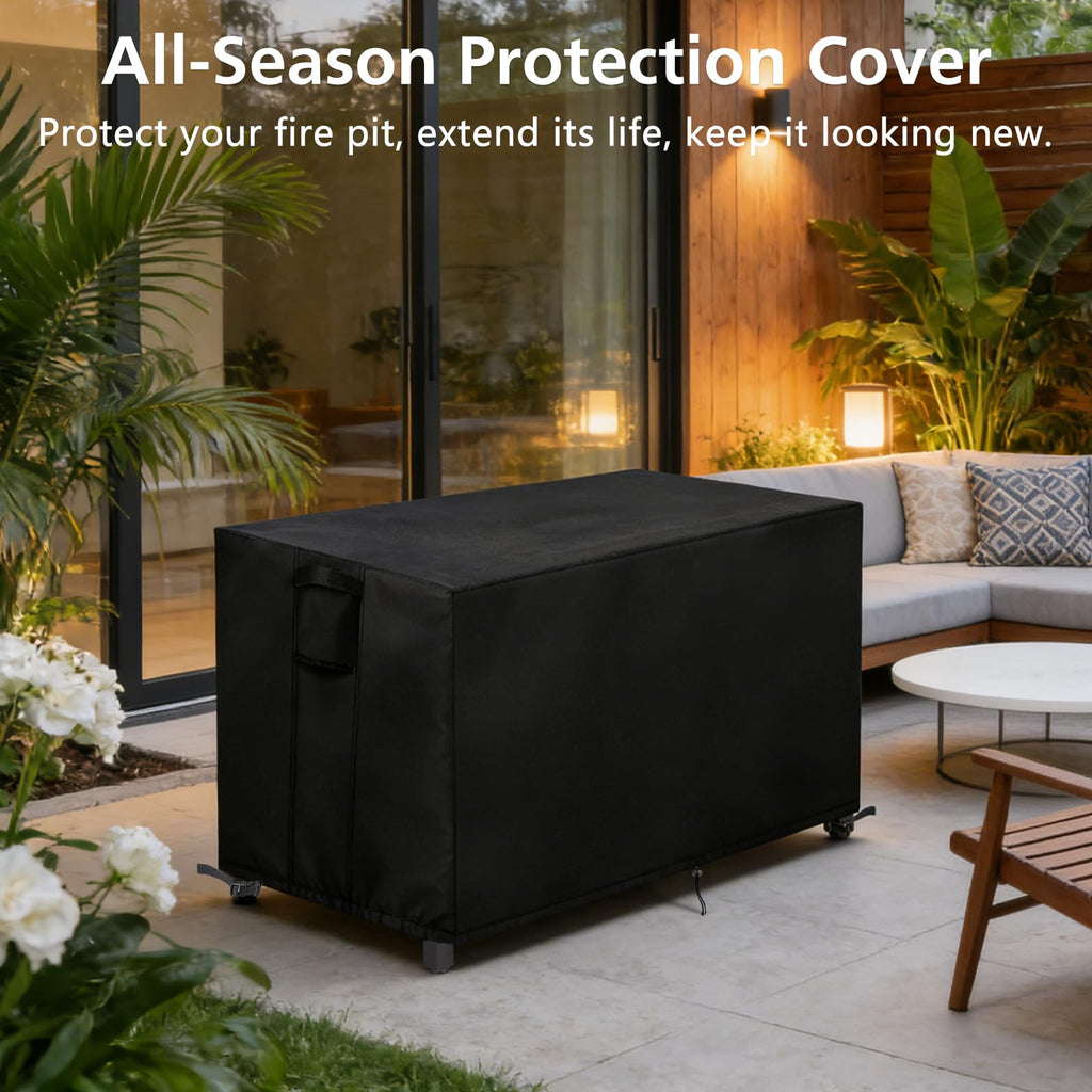 Fire Pit Cover Rectangle for Oakland Fire Tables, 48x36x22"