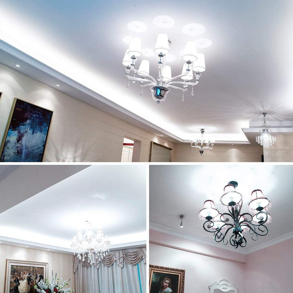 LED 12W Corn Bulbs, 100W Incandescent Bulbs Equivalent, 6000K Cool White, Non-Dimmable, 1200Lm, E26 Edison Screw