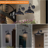 Outdoor Barn Lights, Farmhouse Outdoor Wall Sconces, Rustic Exterior Wall Mount Lights