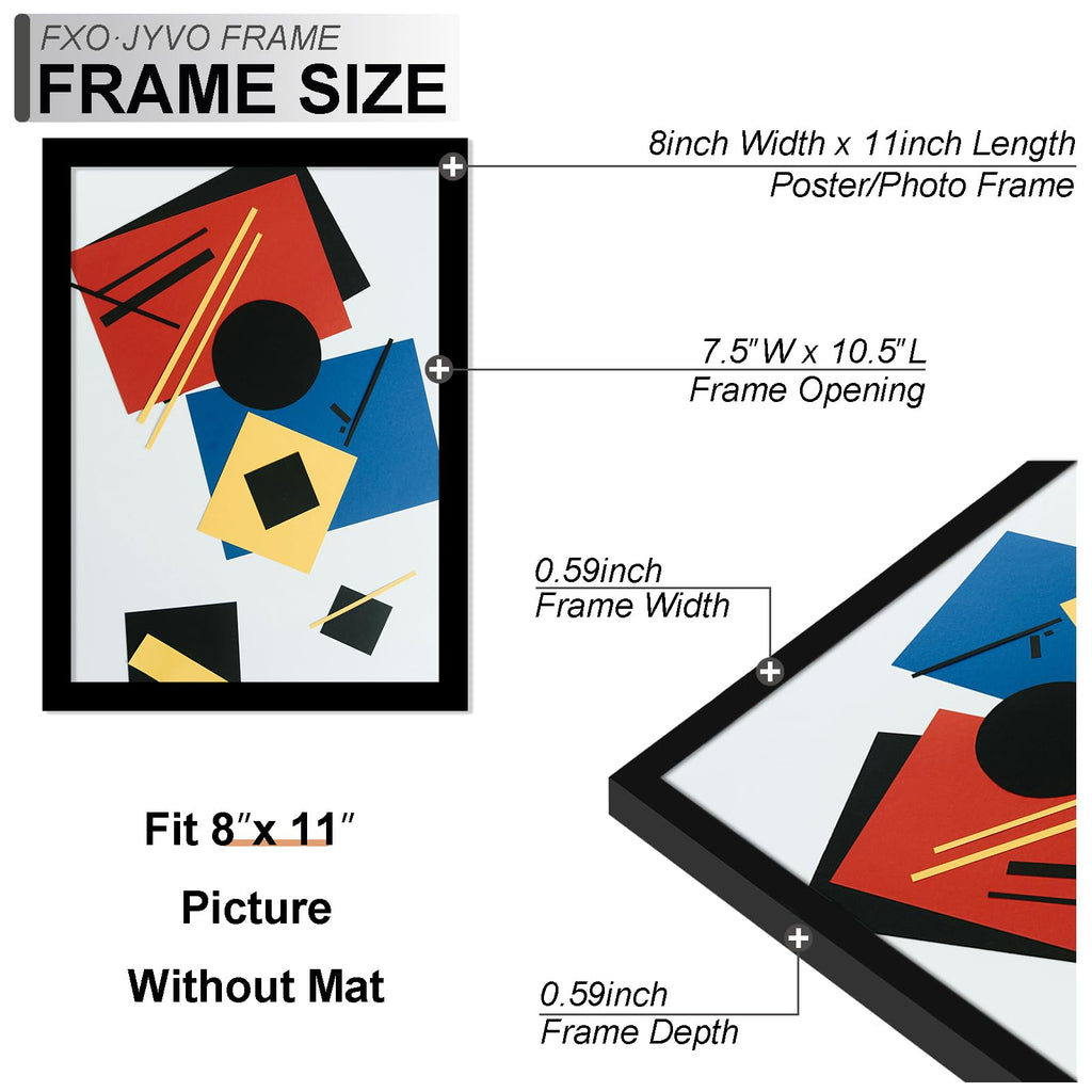8x11 Collage Picture Frame for Wall Decor, 2-Opening for 5x7 Photo Frames