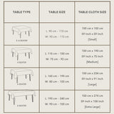 Embroidered Cotton Tablecloth 60 x 60 Inch Square - Washable & Colorfast Table Cover, Farmhouse, Kit