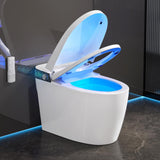 Smart Toilet with Bidet Built In, Modern Tankless Bidet Toilet with Auto Open/Close, Self-cleaning