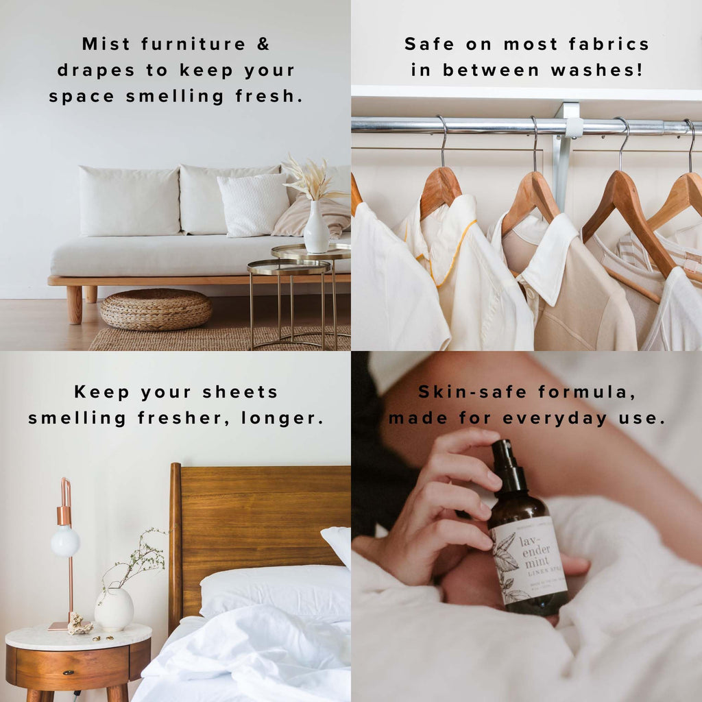 Organic Linen & Room Spray (Lavender Mint)