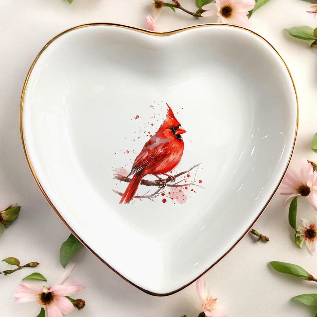 Cute Nature Animal Ring Dish - Jewelry Holder - Decorative Trinket Tray - Gifts for Animal Lover Mom Daughters