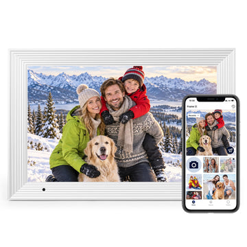 Digital Picture Frame, 10.1 Inch Electronic Photo Frames