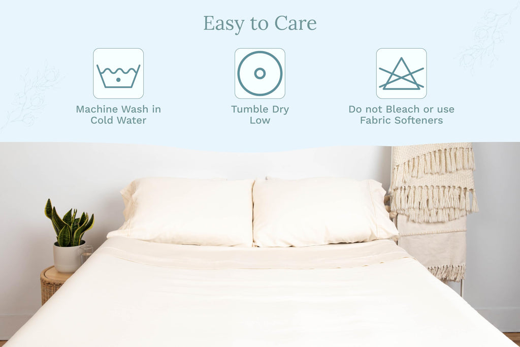 Cotton Sheets Set - 100% GOTS Certified Organic Cotton, Chemical-Free, 400 Thread Count, Deep Pocket, Soft
