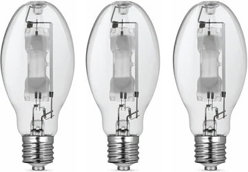 3 Pack MH400/U/MOG 400W Metal Halide Bulb Mogul Base (E39) - ED28 Clear M59/E HID Lamp 36000 Lumens