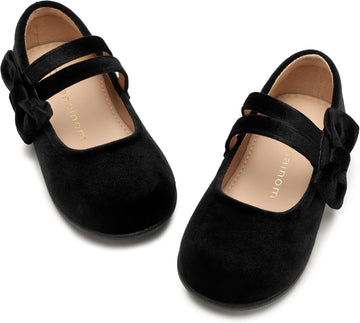 Girls Dress Shoes Toddler Little Kids Bow Ballet Flats