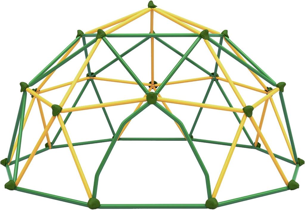 13FT Climbing Dome, Outdoor Geometric Dome Climber Play Center | Playground Climber for Kids 3-10, Supporting 1000