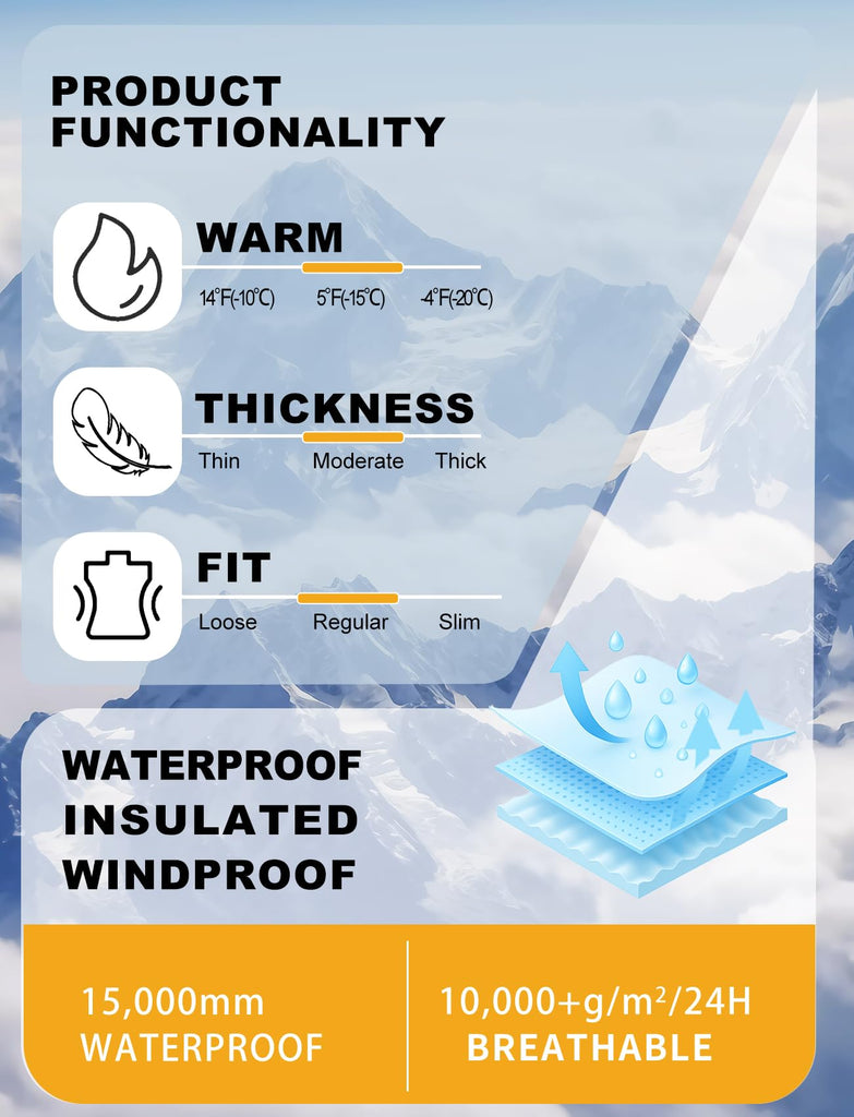 Kids Baggy Snowboard Pants Ski Bibs Girl Boy Waterproof Insulated