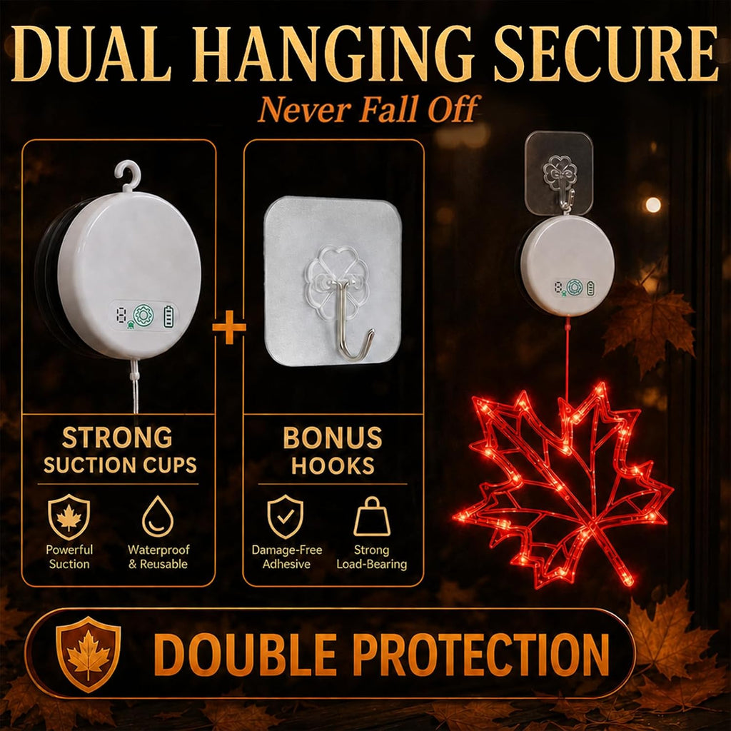 Fall Decor Fall Lights 2026, Thanksgiving Decorations LED Lights - Set of 3