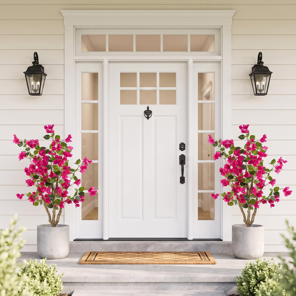 3ft 2-Pack Artificial Bougainvillea Trees