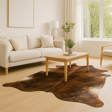 Genuine Cowhide Rug - Premium Western Home Décor, Natural Brazilian Cow Hide & Rustic Cabin, Multiple Colors