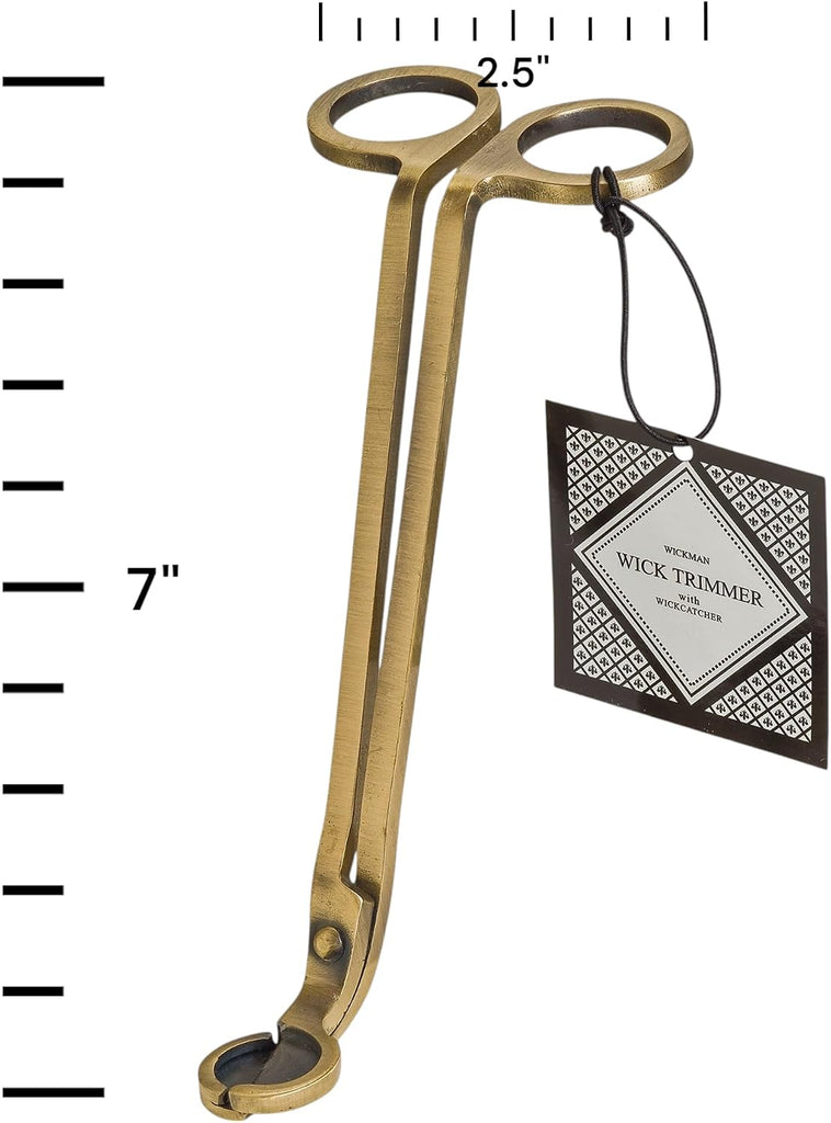 Antique Brass Finished Wick Trimmer