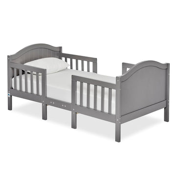 Portland 3-in-1 Convertible Toddler Bed, Converts to 2 Chairs & Table, Low Floor Design with 4 Safety Guard Rails