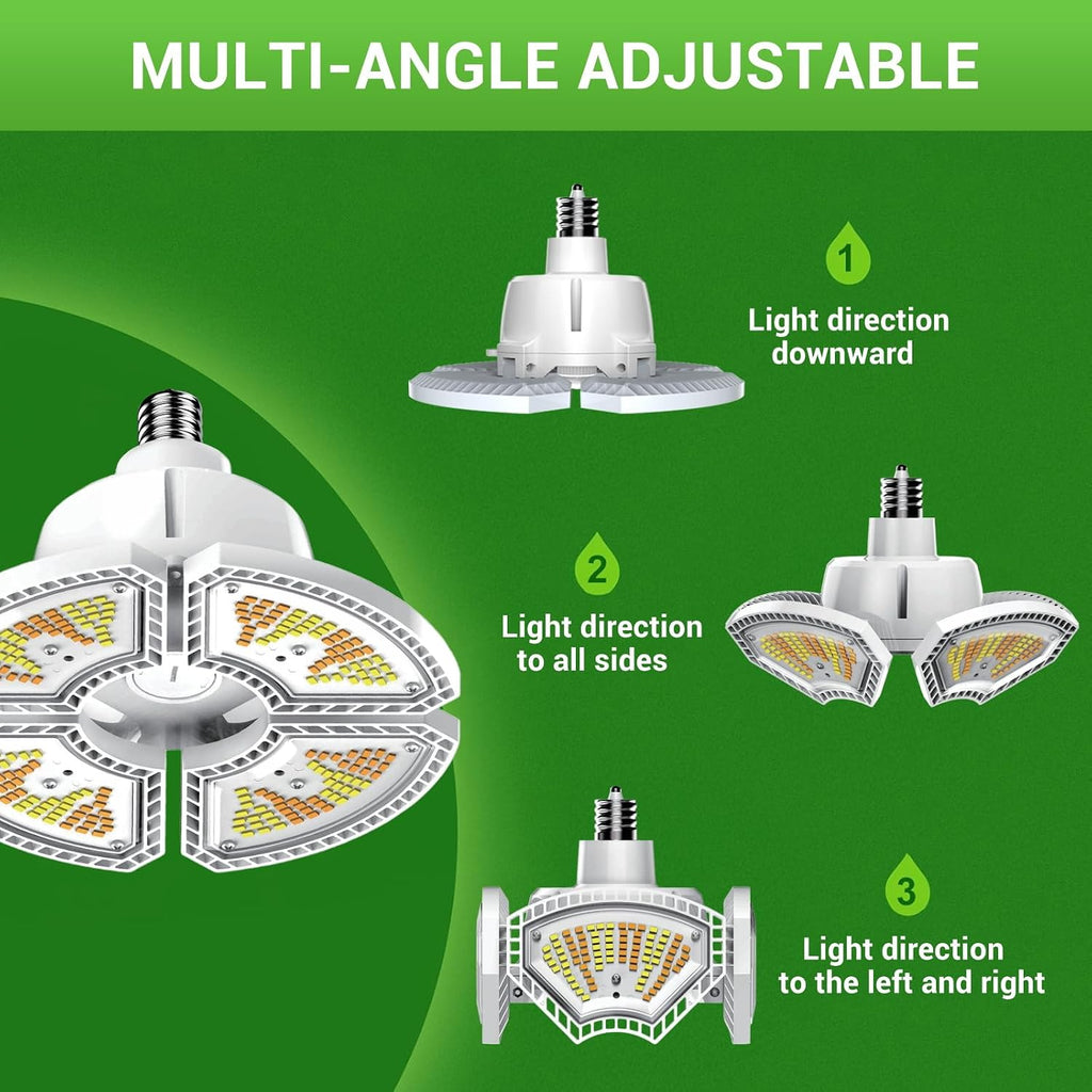 80W LED Grow Light Bulb for Indoor Plants, Full Spectrum