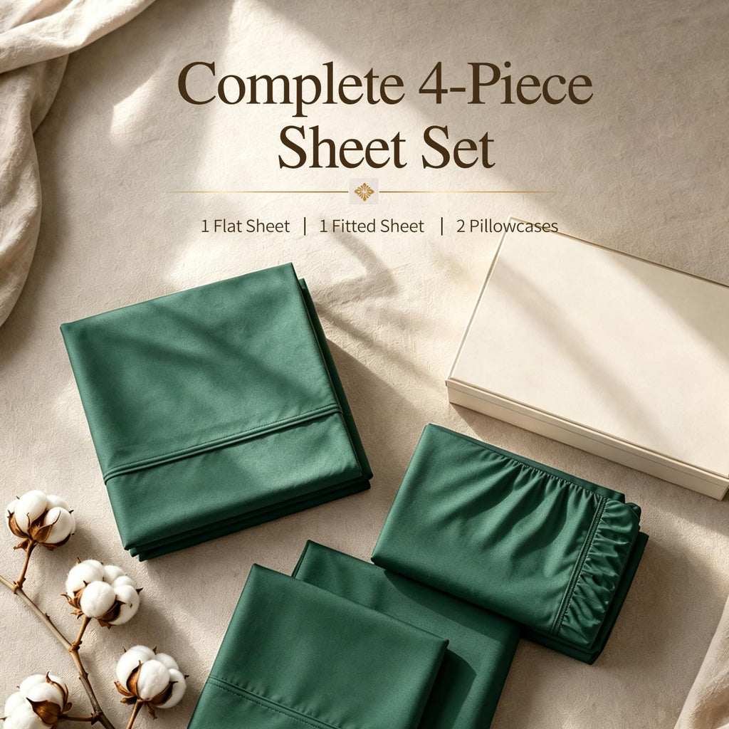 Egyptian Cotton Sheets California King, 16" Deep Pocket