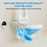 Smart Toilet with Powerful Flush, Auto Open/Close Lid